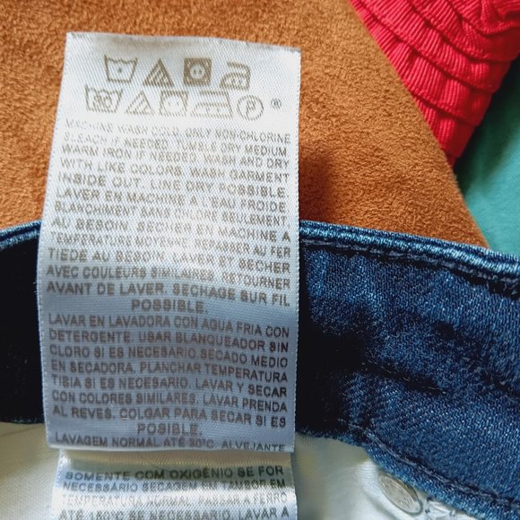 Levi's 531 Low Rise Skinny Jeans, Size 28 - Picture 6 of 8